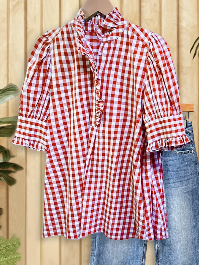Lotta – Blus med knapplås