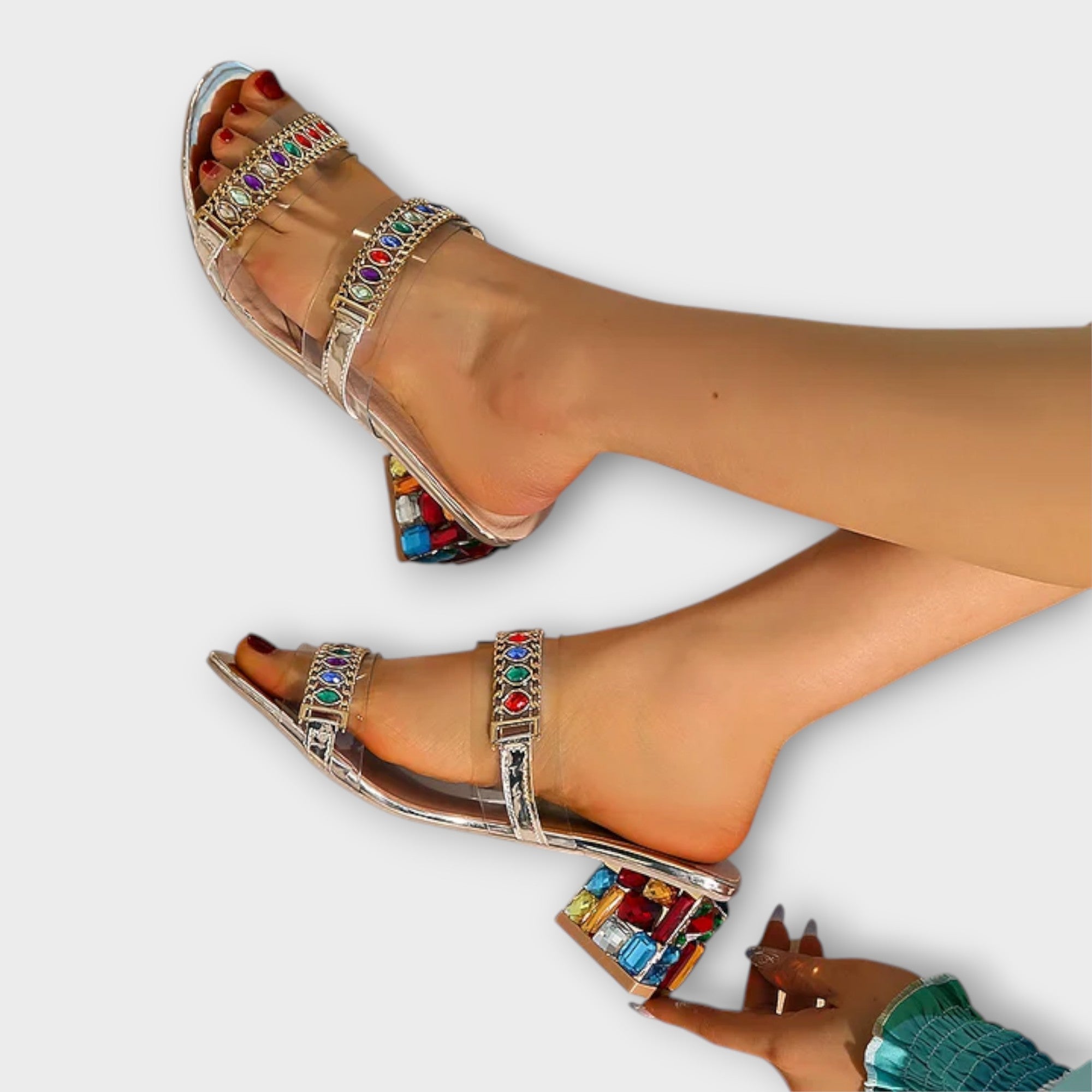 Brianna - Plateausandalen met een chunky hak