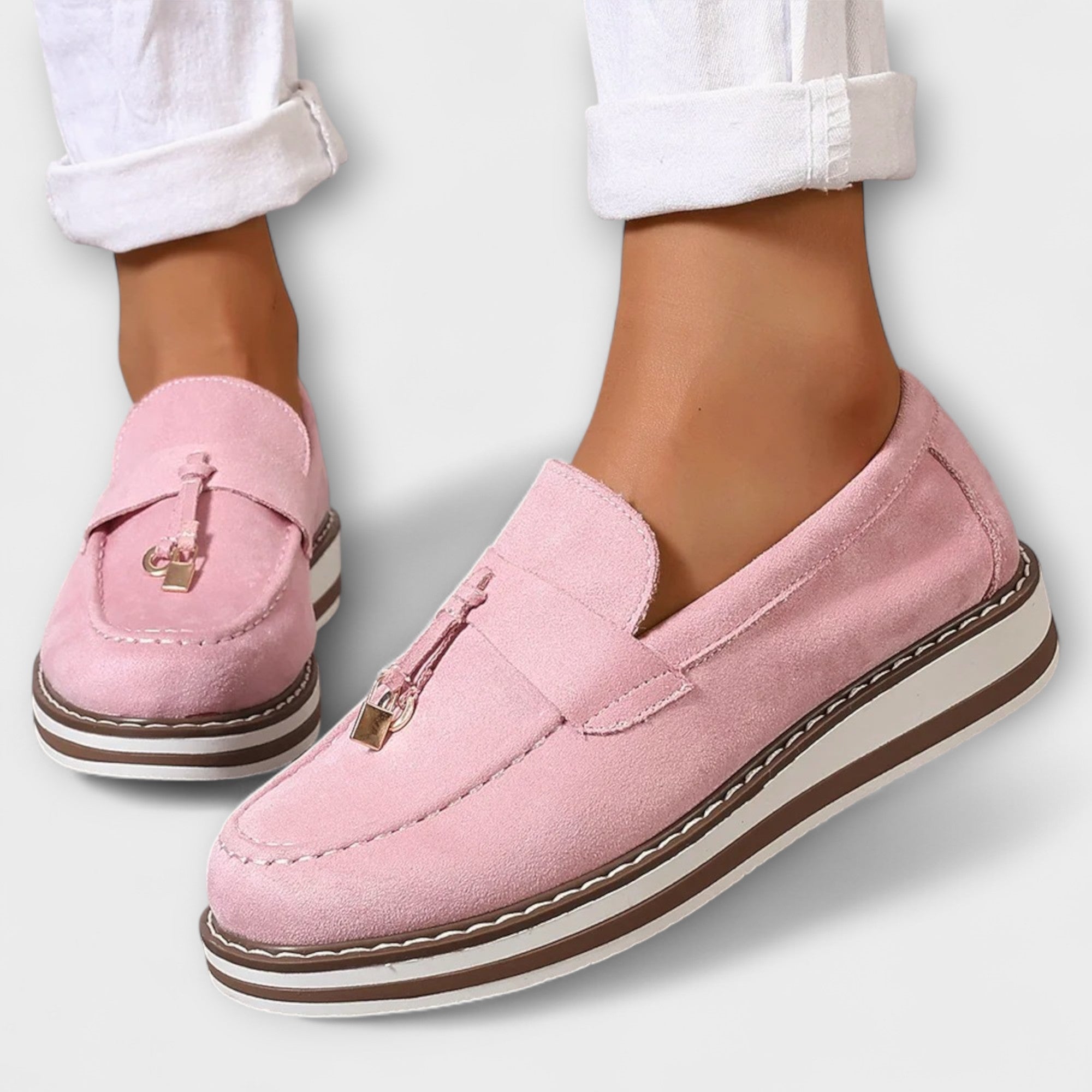 Halo – Casual Loafers med Rund Tå