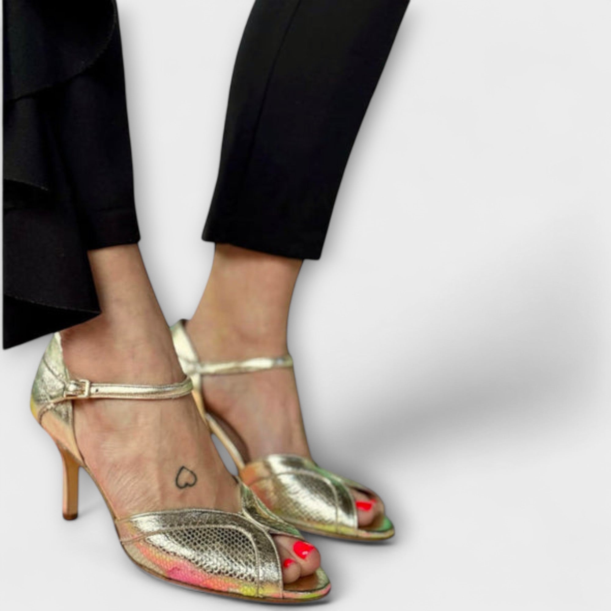Maria - Gouden Stiletto-hakken