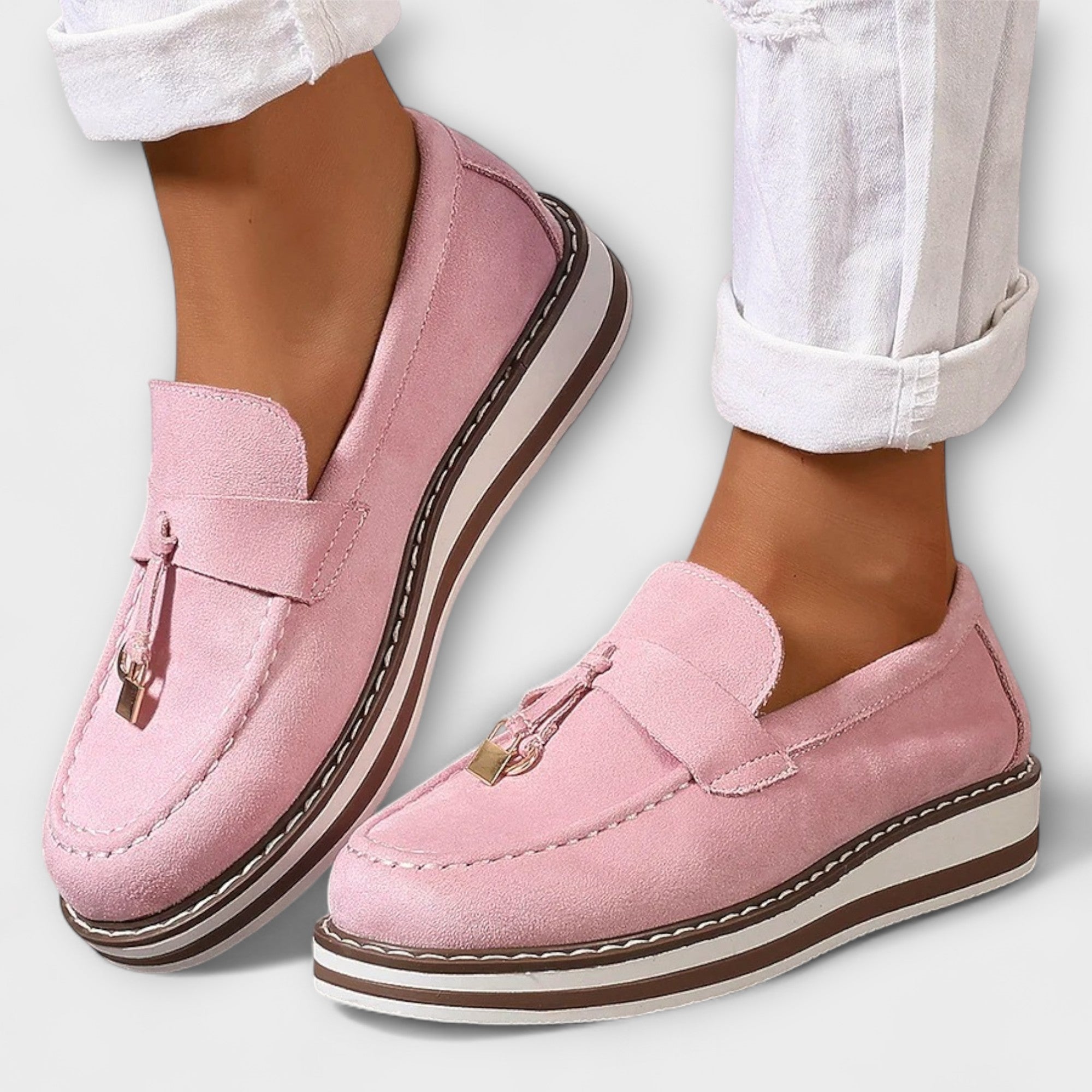 Halo – Casual Loafers med Rund Tå