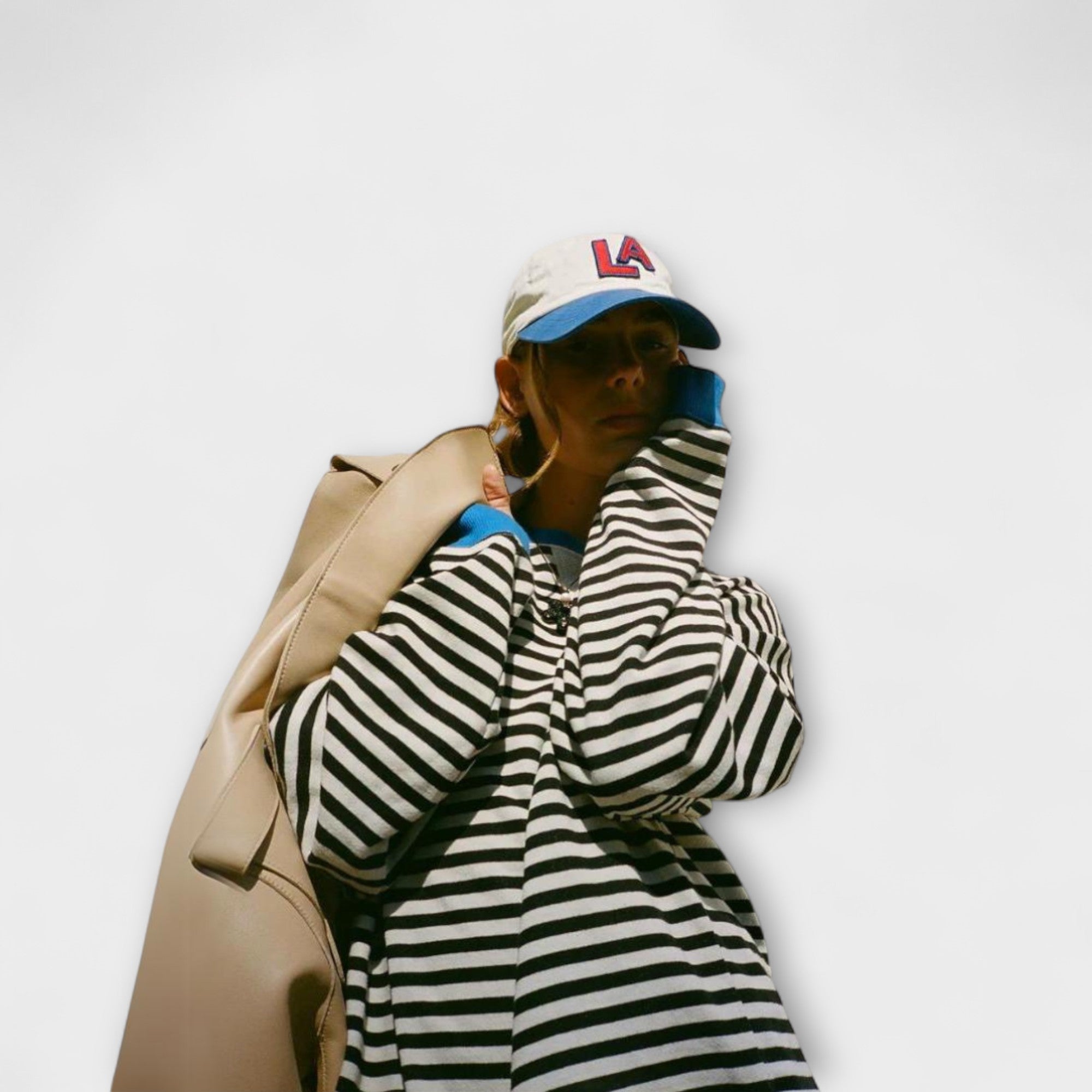 Mary - Gestreepte Oversized-Trui