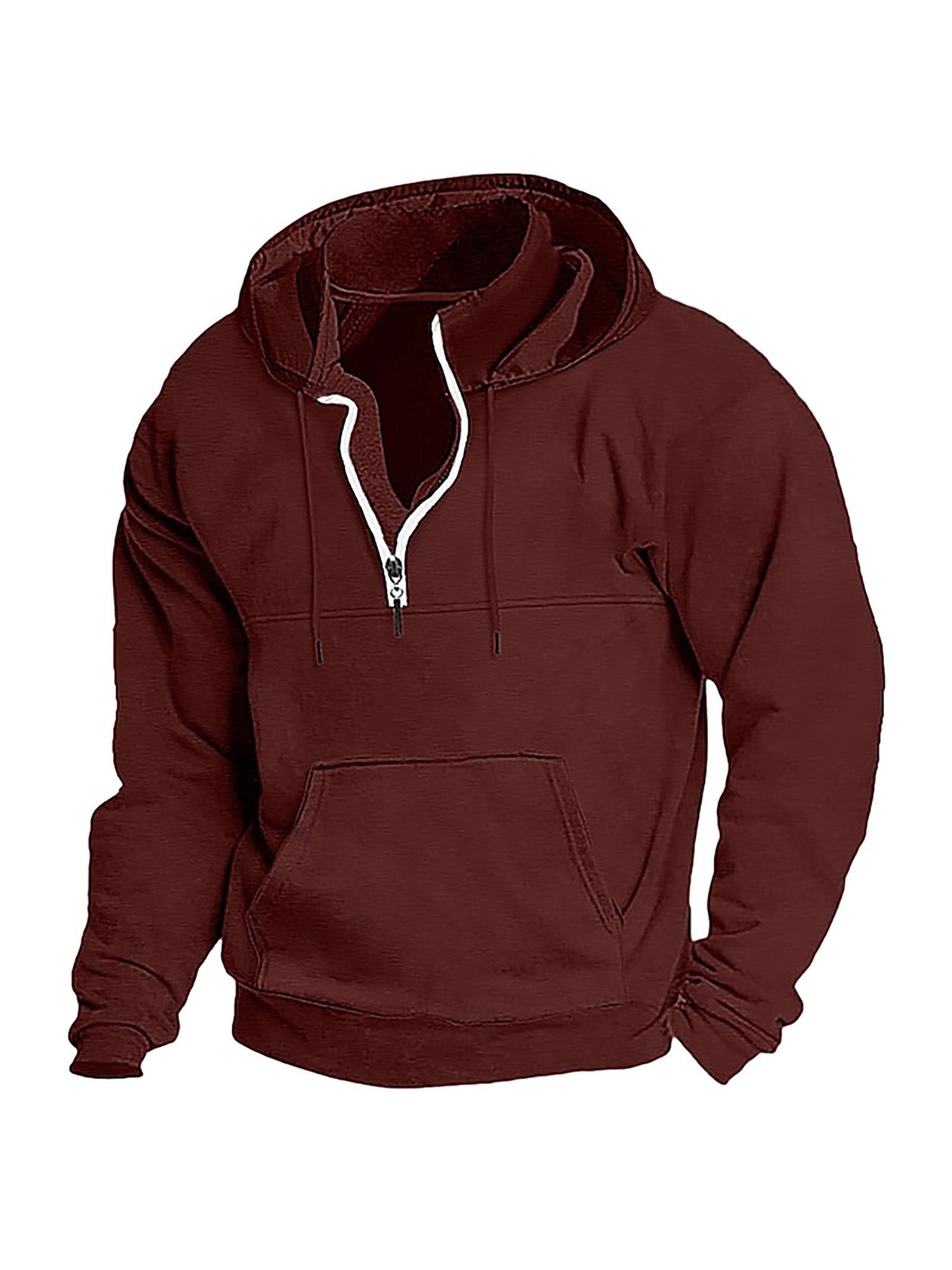 Shane – Hoodie met halve rits