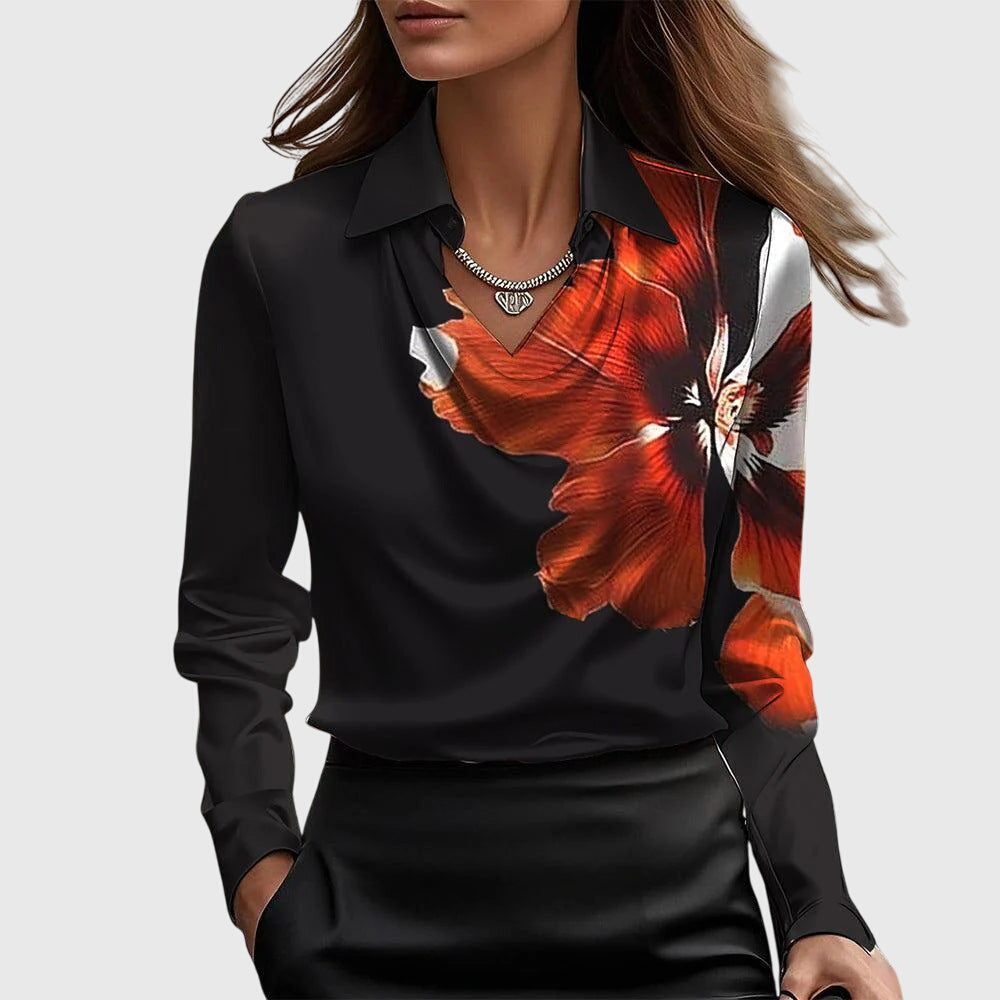Sylvia - Luxueuze Blouse