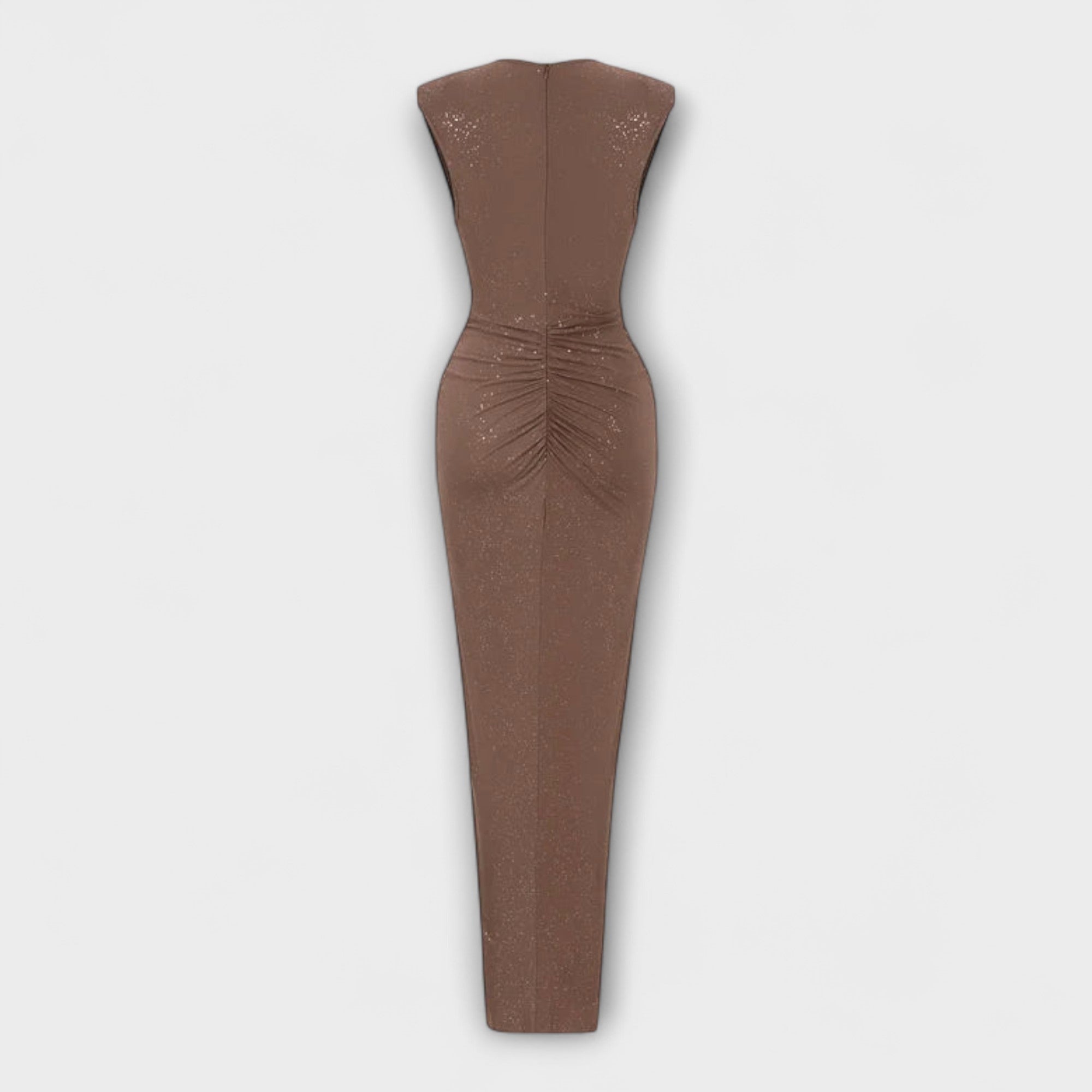 Thea - Maxidress met diepe V-hals