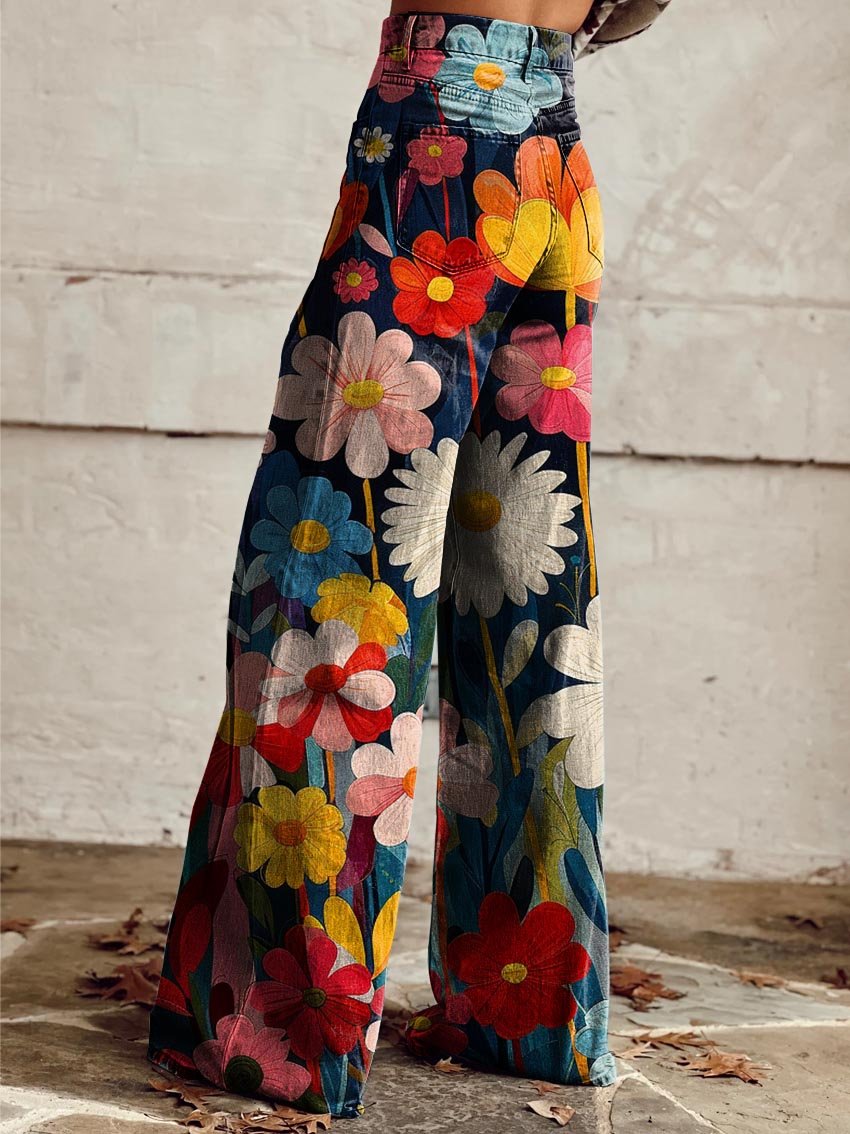 Belezza | Pantalon Flower Power