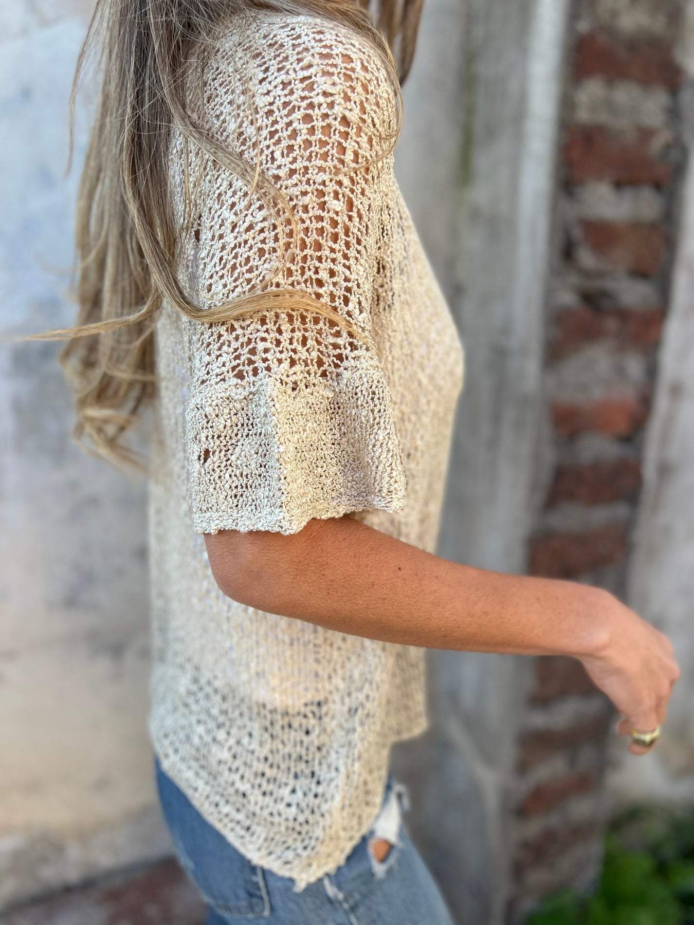 Ivonie™ | Elegante Textured Top