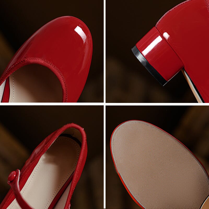 Livy Leren Mary Janes