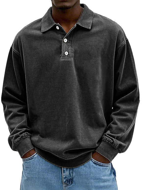Maxime™ Vintage Lange Mouw Shirt