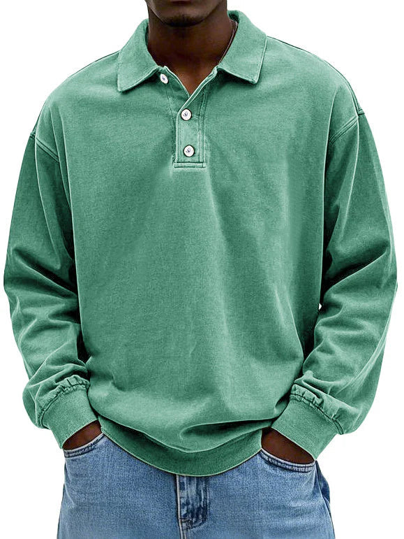 Matteo™ Herrpolo med långa ärmar