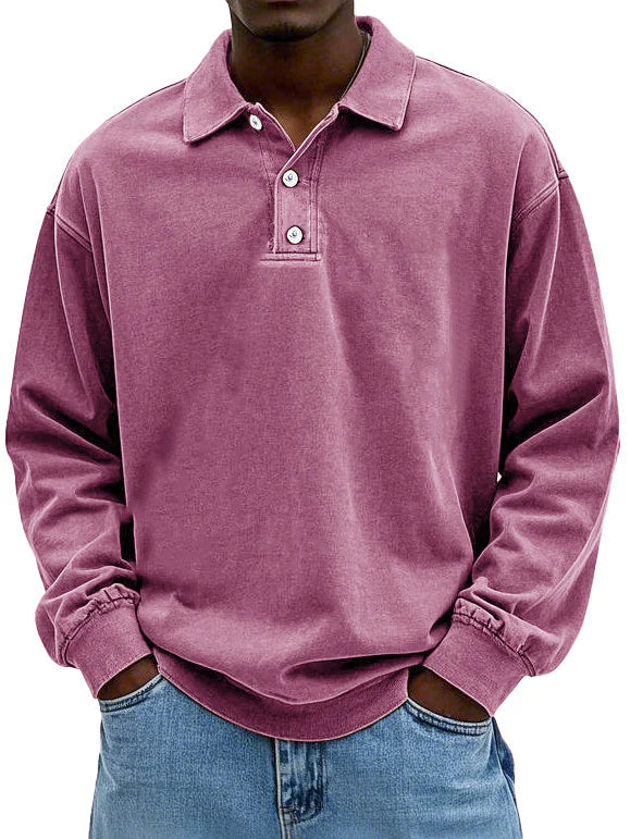 Maxime™ Vintage Lange Mouw Shirt