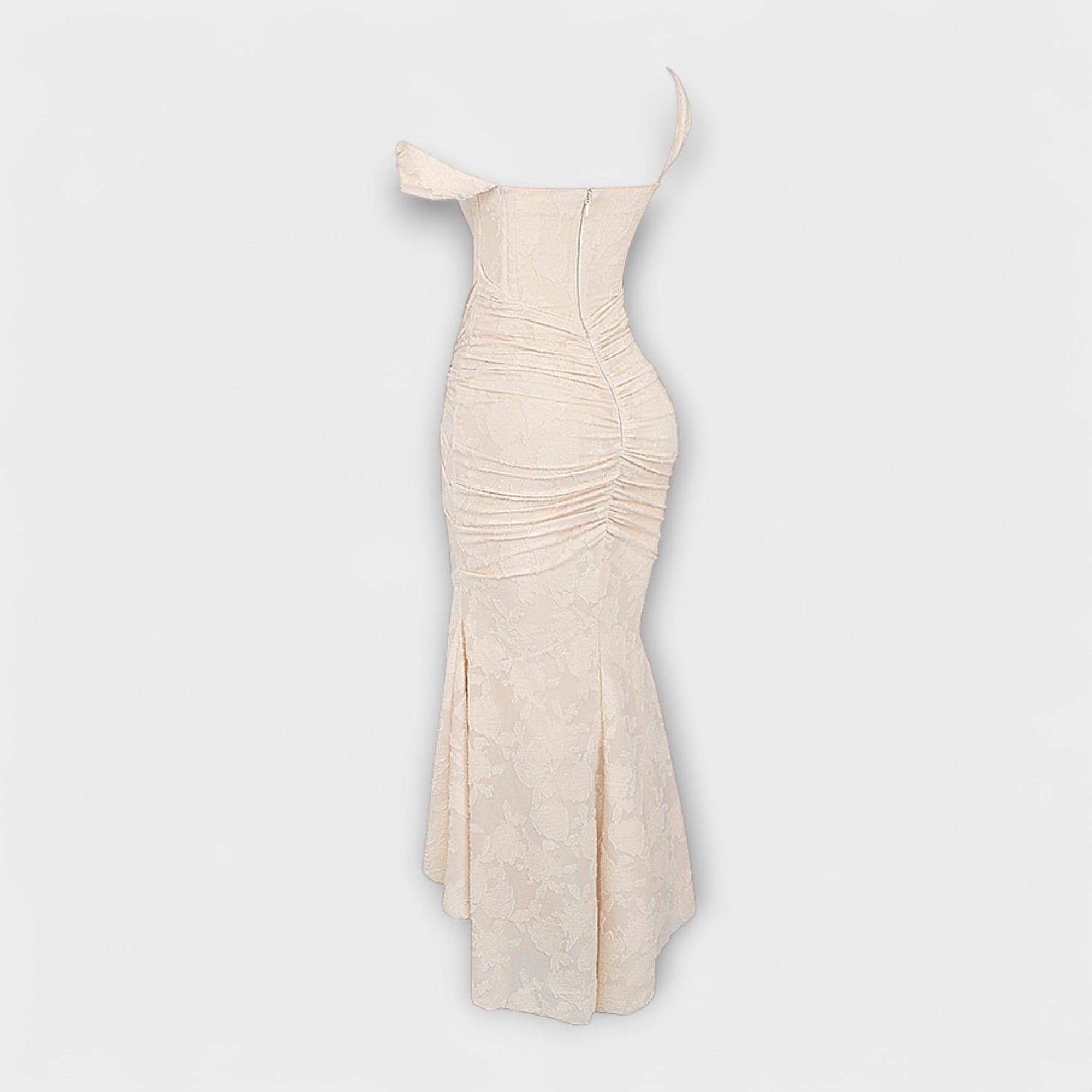 Renske - Lange jurk met elegante en verfijnde korsetten
