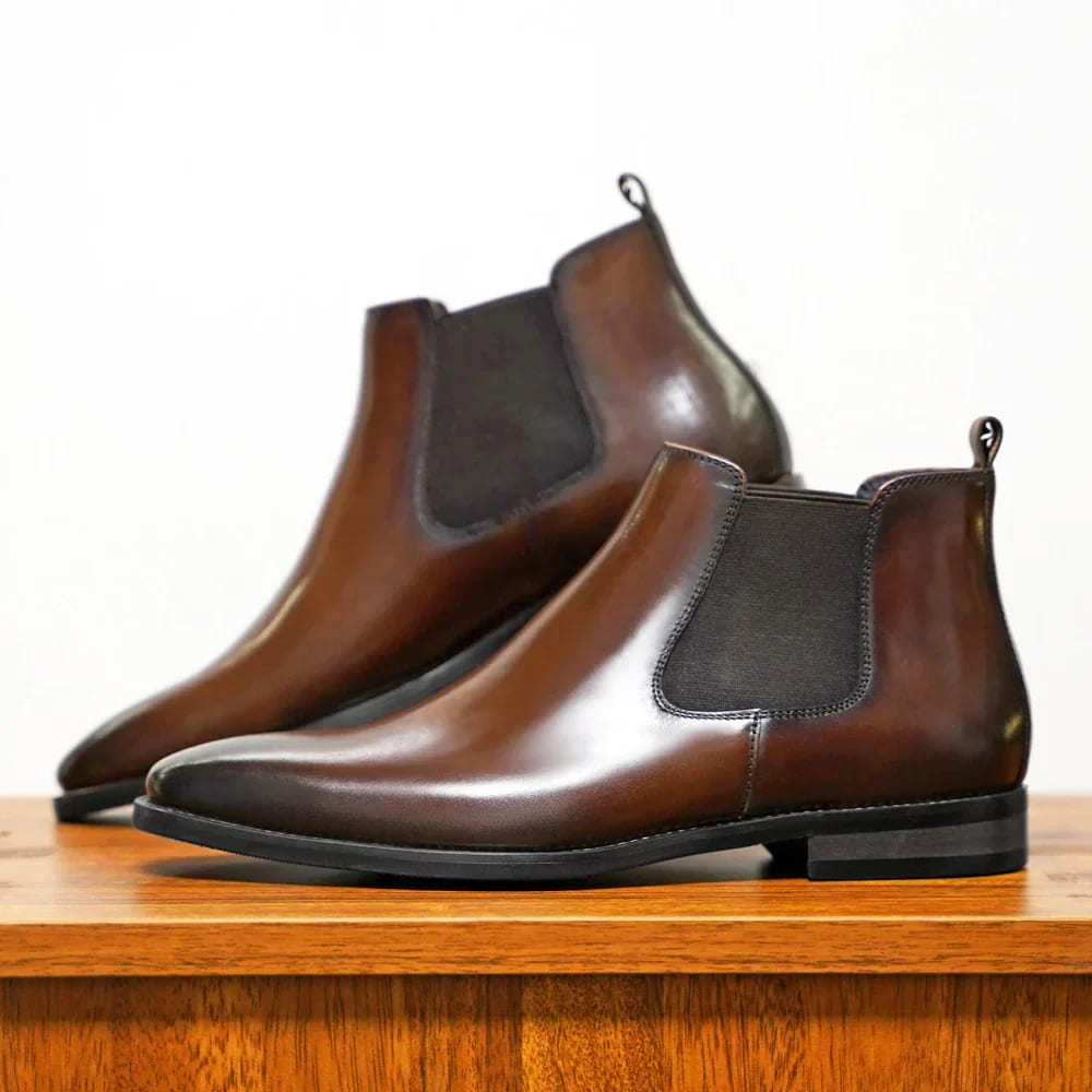 Enrico™ | Chelsea Boots van Italiaans Leer