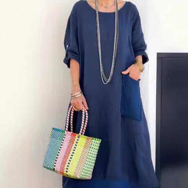 Fenna – Jurk met Relaxte Pasvorm