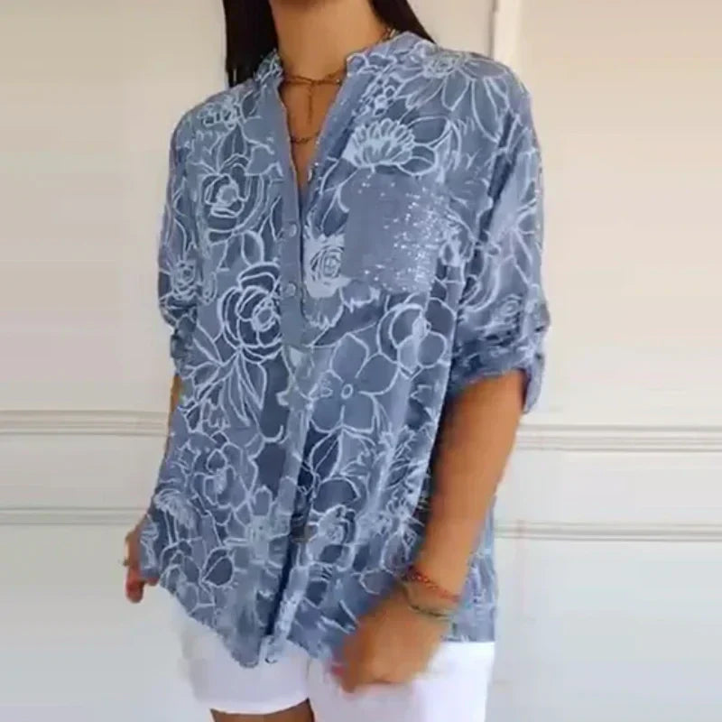 Lotte – Bloemenprint Blouse