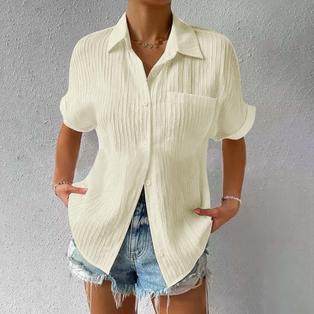 Brielle™ | Ontspannen Textured Top