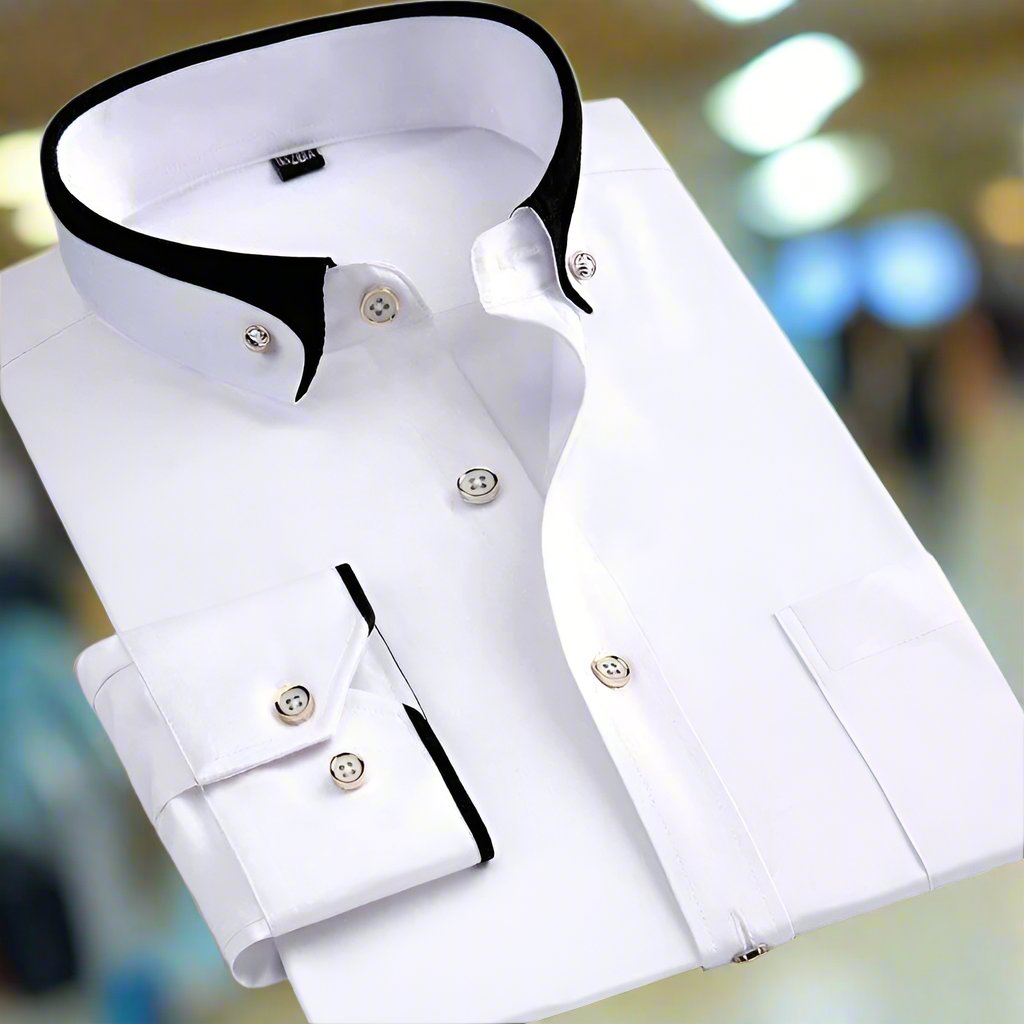Iver™ - Klassiek shirt met lange mouwen