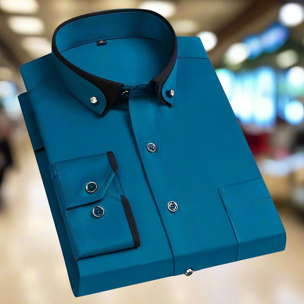 Iver™ - Klassiek shirt met lange mouwen