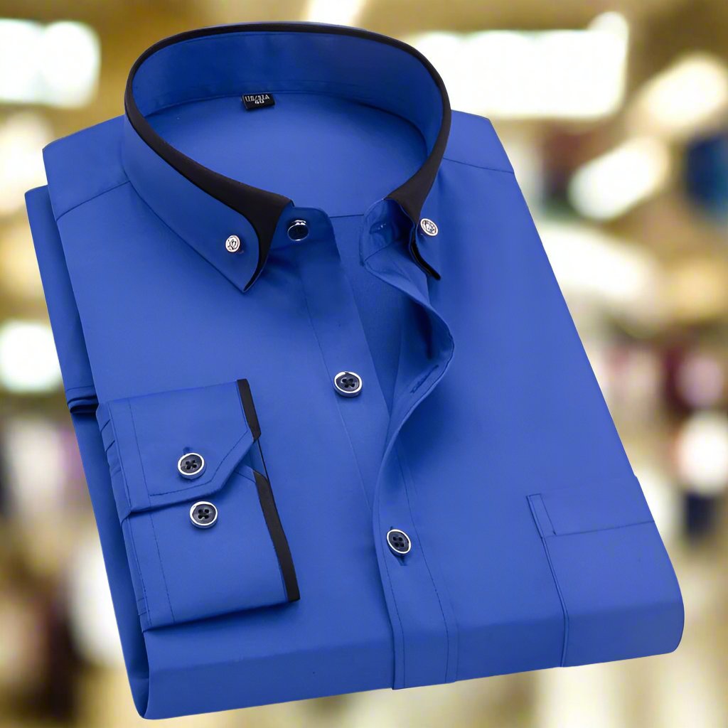 Iver™ - Klassiek shirt met lange mouwen