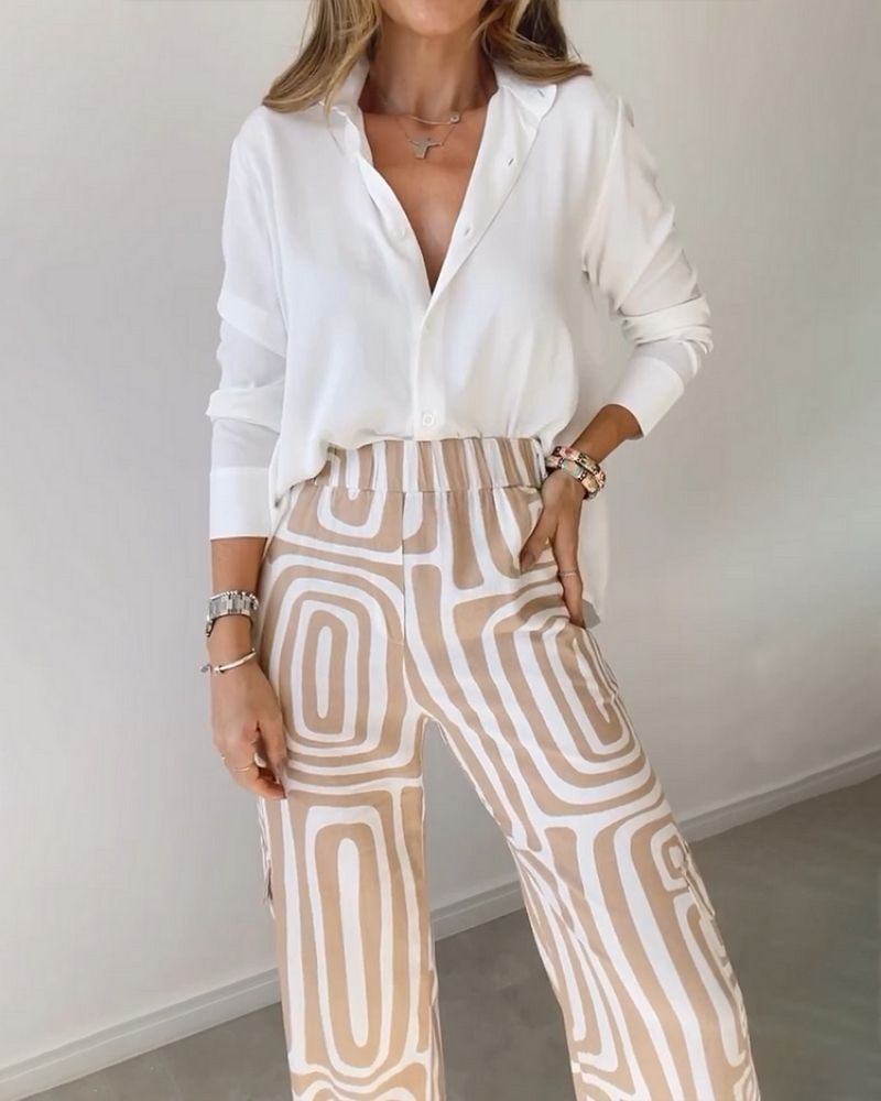 CANDELA - BLOUSE EN BROEK SET