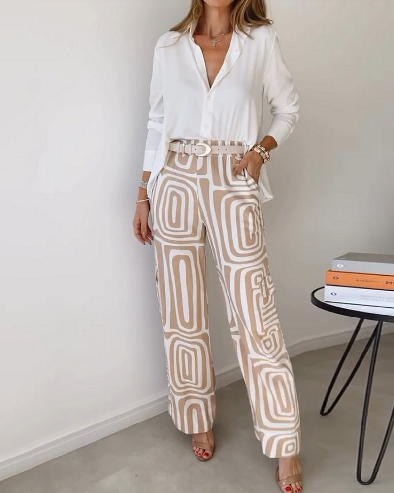 CANDELA - BLOUSE EN BROEK SET
