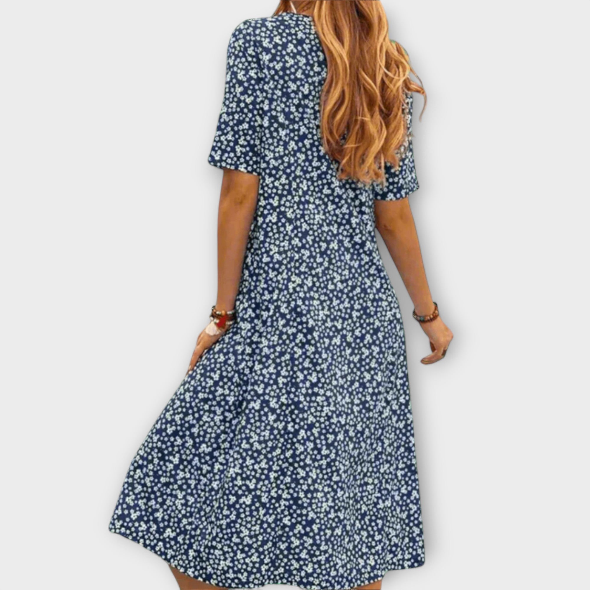 Paula - Elegante Bloemenjurk van Premiumstof