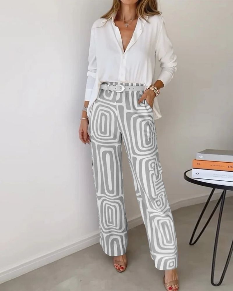 CANDELA - BLOUSE EN BROEK SET