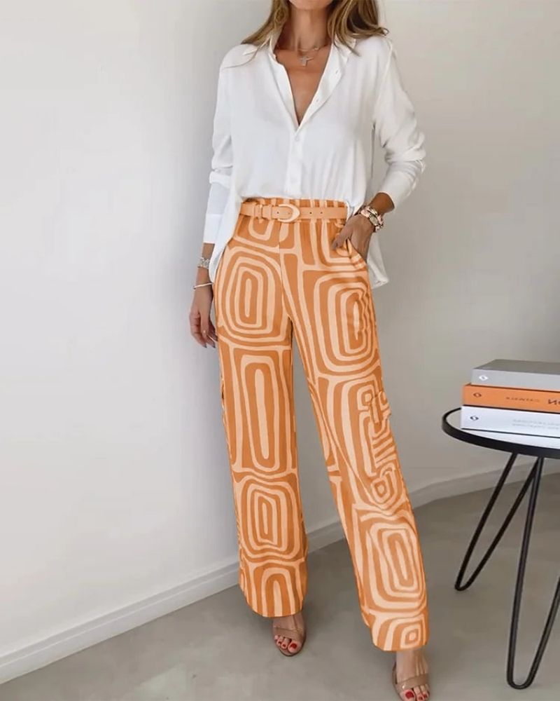 CANDELA - BLOUSE EN BROEK SET