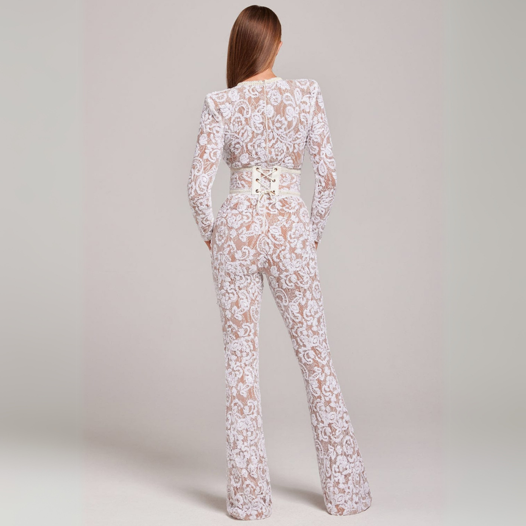 Zaya | Jumpsuit Met Kant