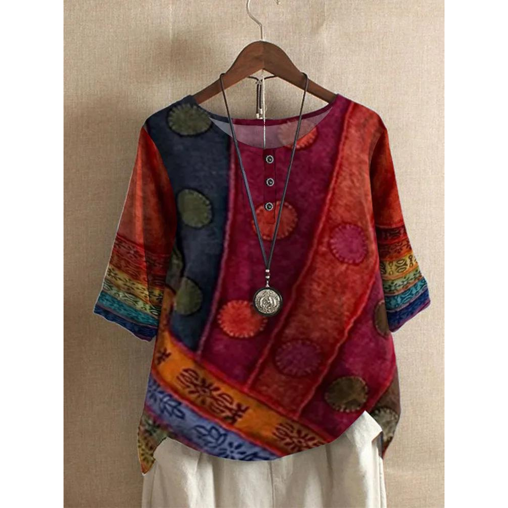 Noa – Blouse met Creatieve Flair