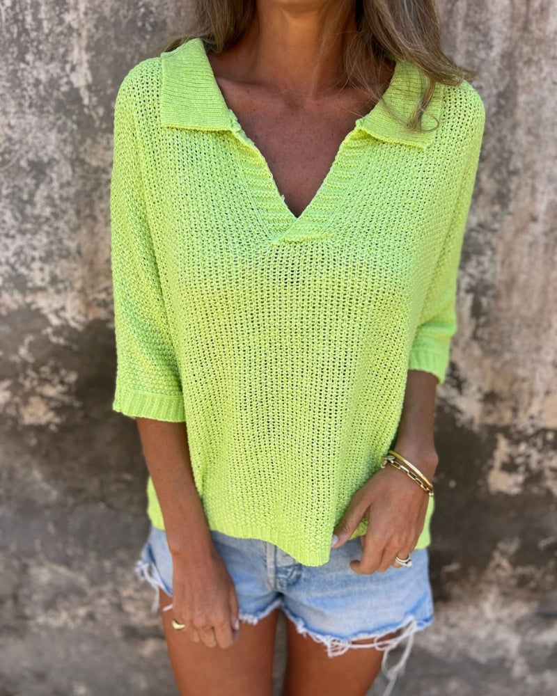 GARIELE - BOHO BREI TOP