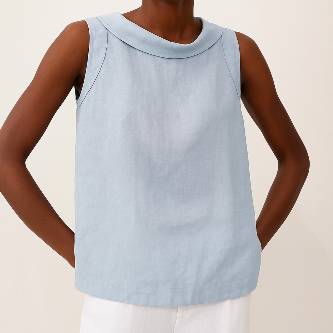 DAJA I MOUWLOZE LINENBLUSE