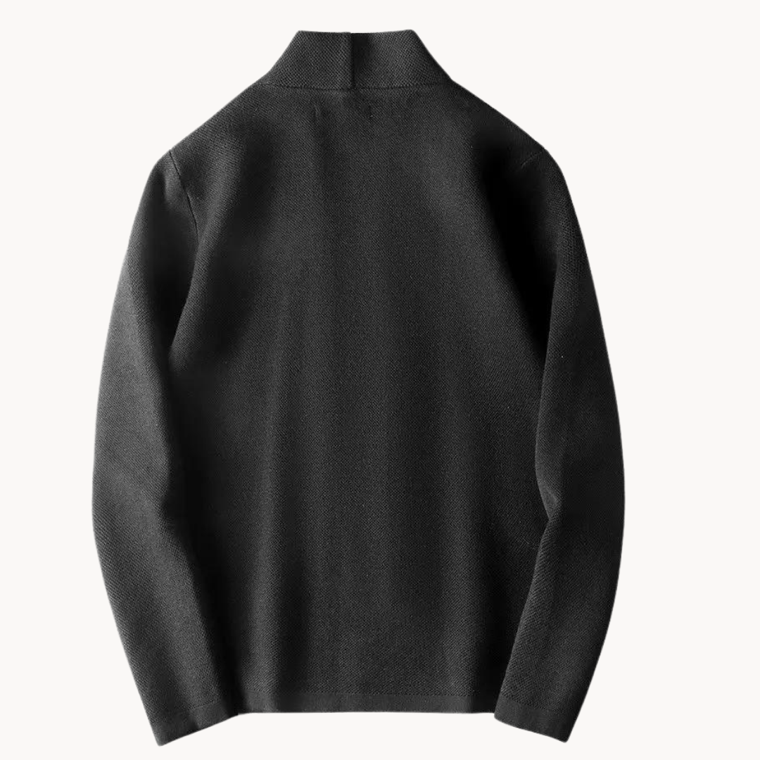 Bertin - Casual stickad väst med knappar
