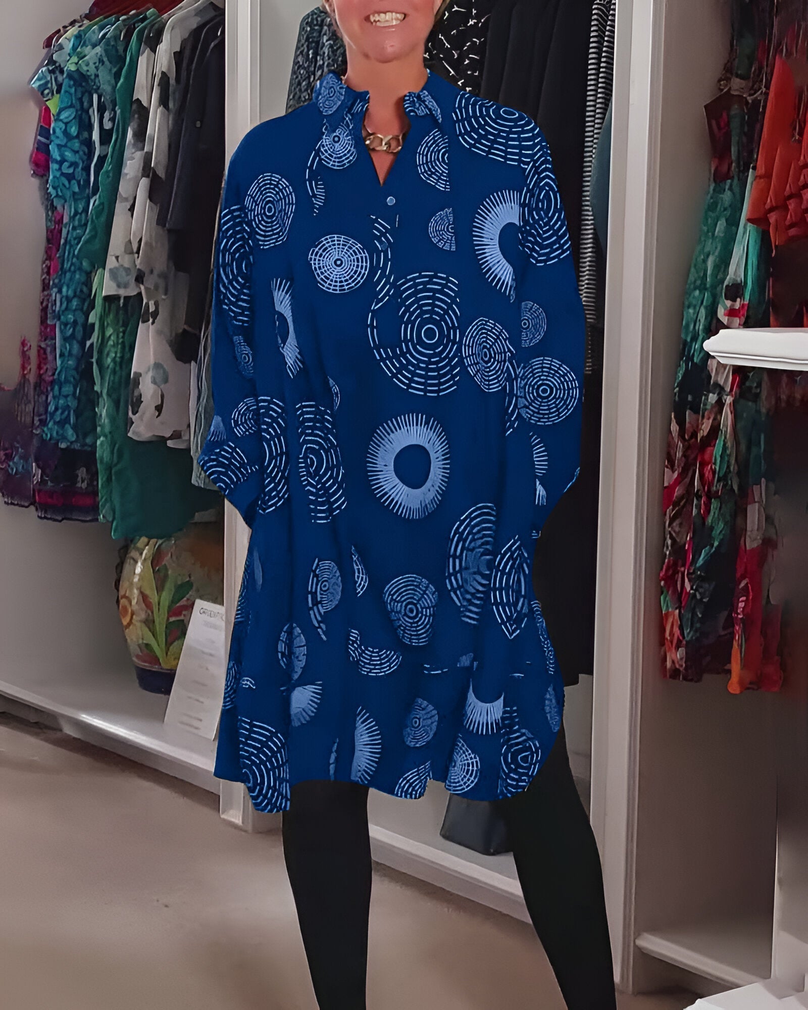 Lina – Elegante jurk in viscose