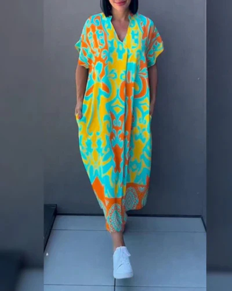 Aniek™ - Elegante bloemenjurk