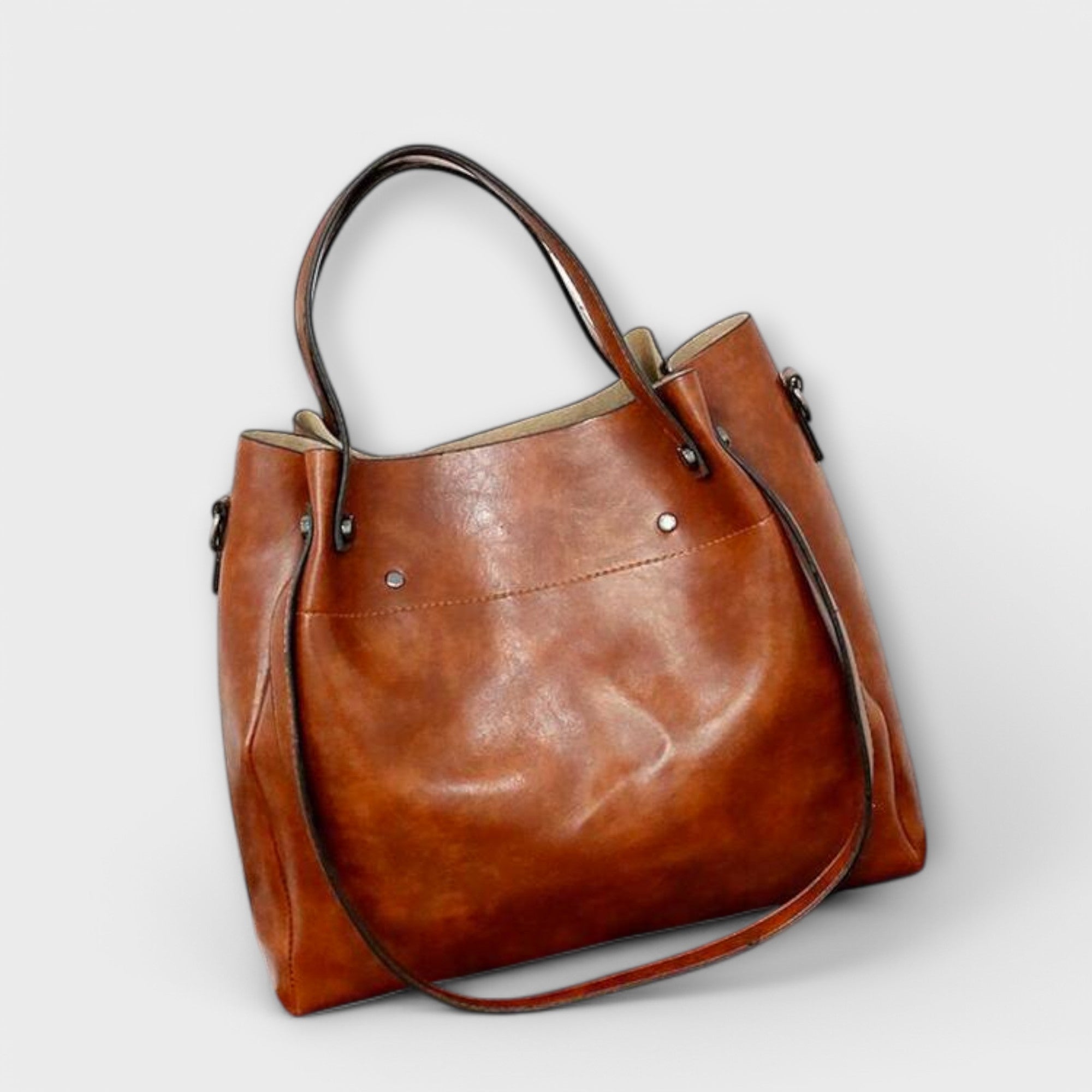 Lora. - 4-delig Vintage Tas Set