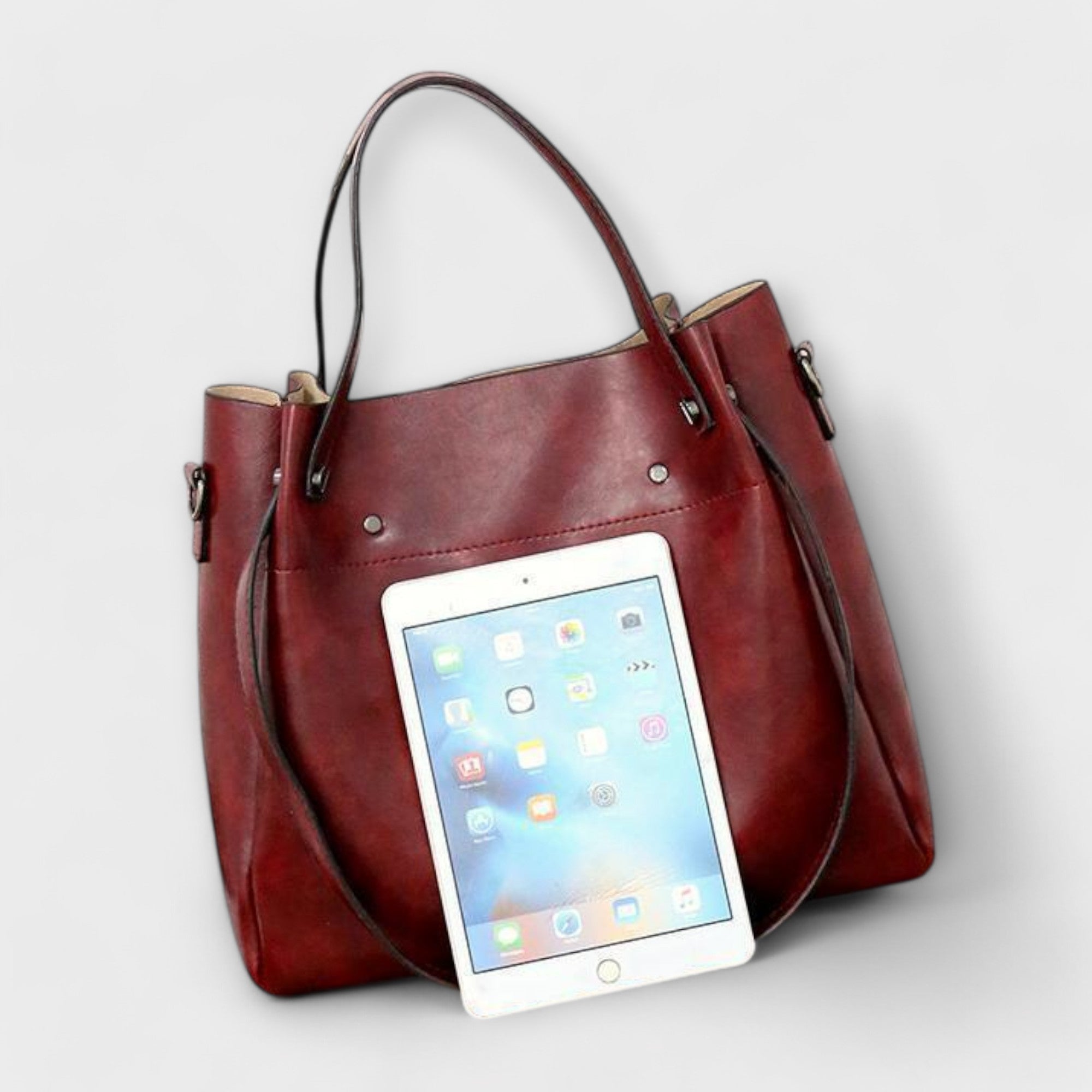 Lora. - 4-delig Vintage Tas Set