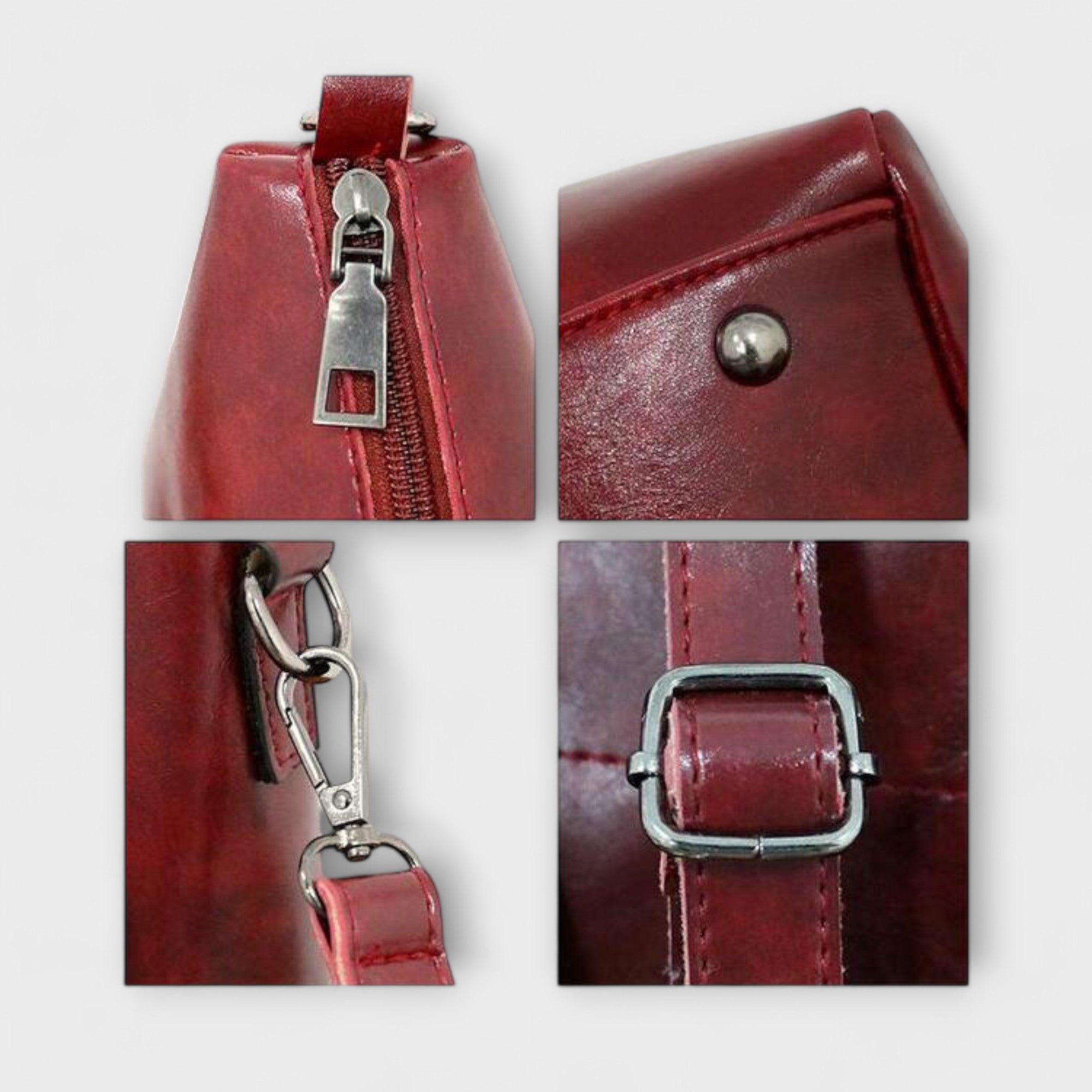 Lora. - 4-delig Vintage Tas Set