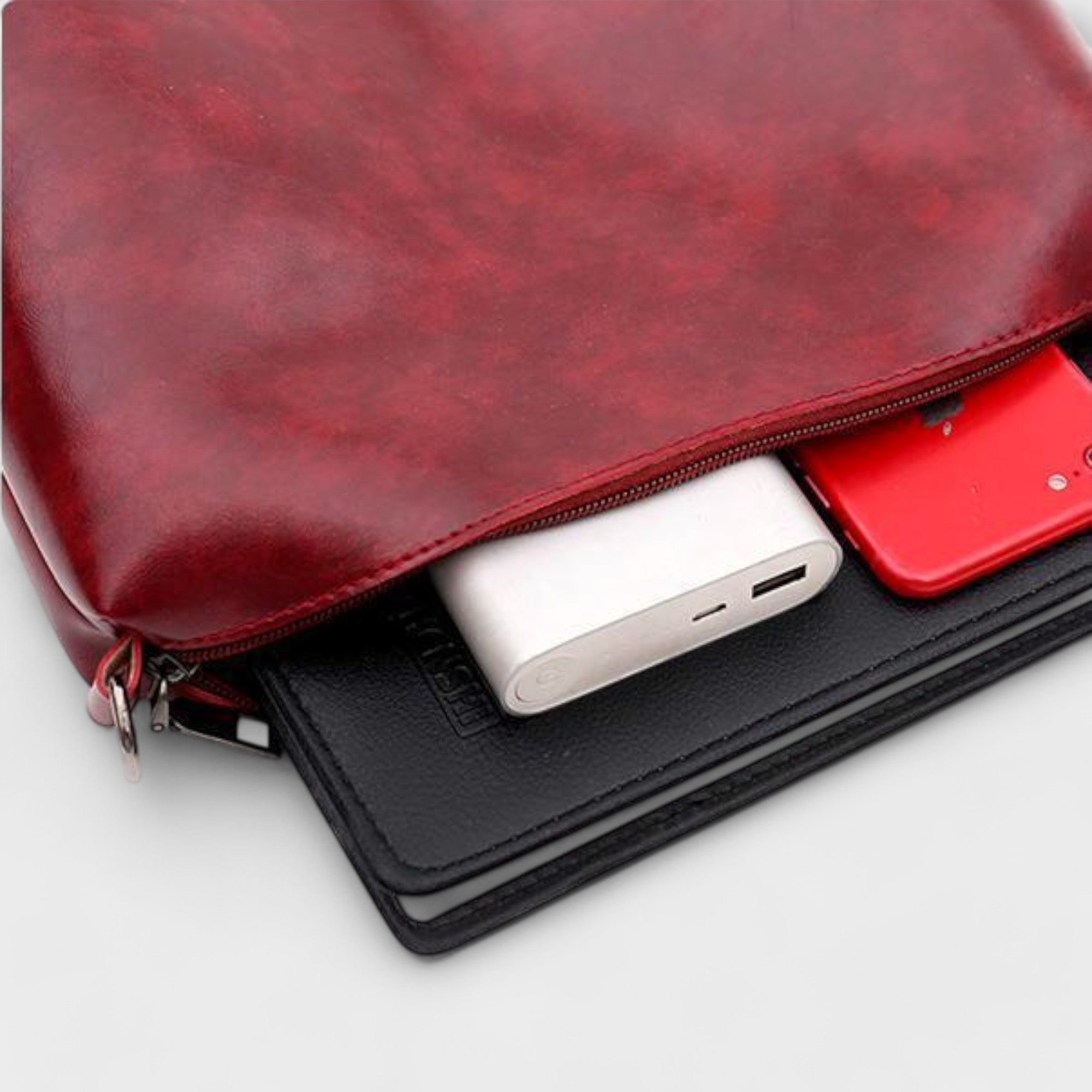 Lora. - 4-delig Vintage Tas Set