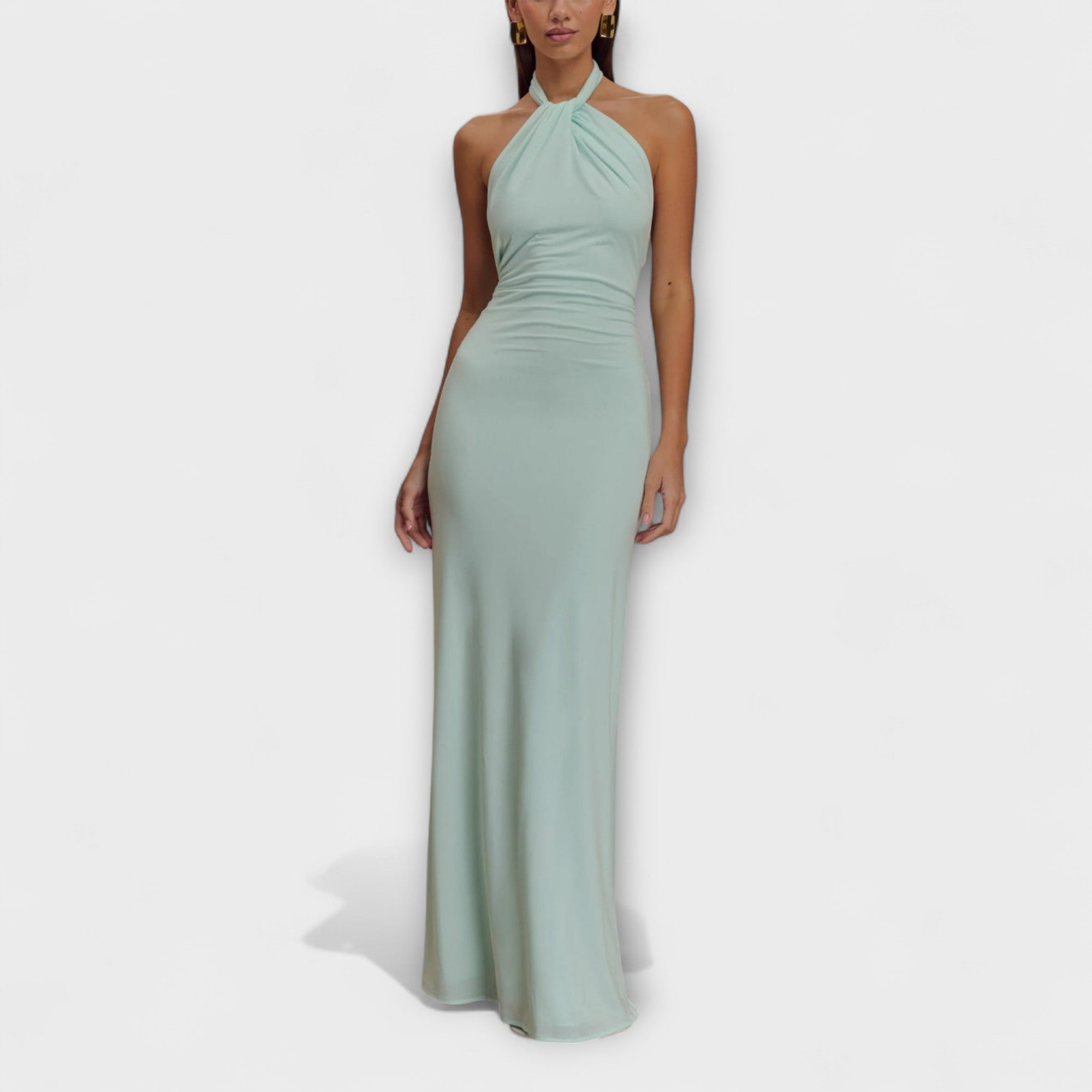 Lagune - Slinky Halter Maxi Jurk