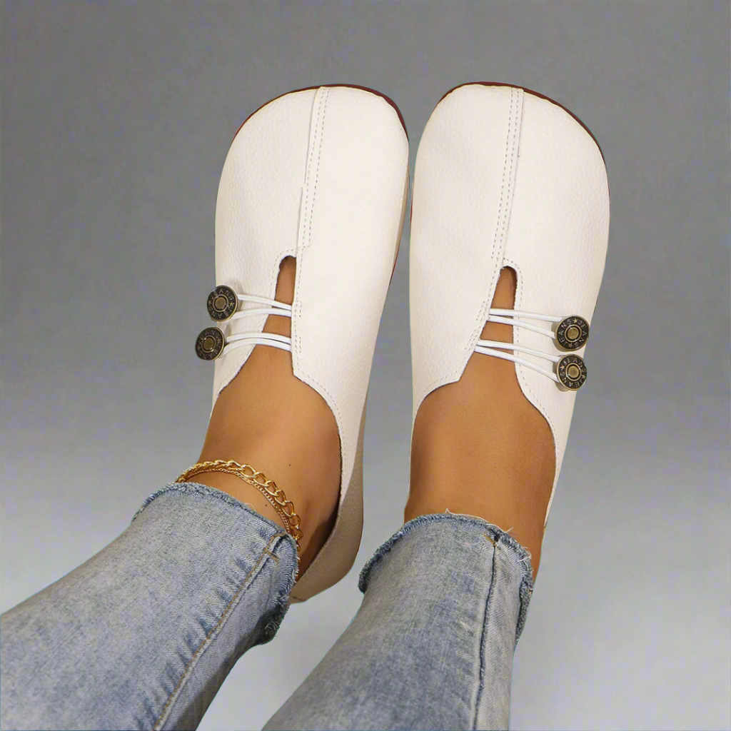 Kreszentia | Premium geitenleer suède loafers