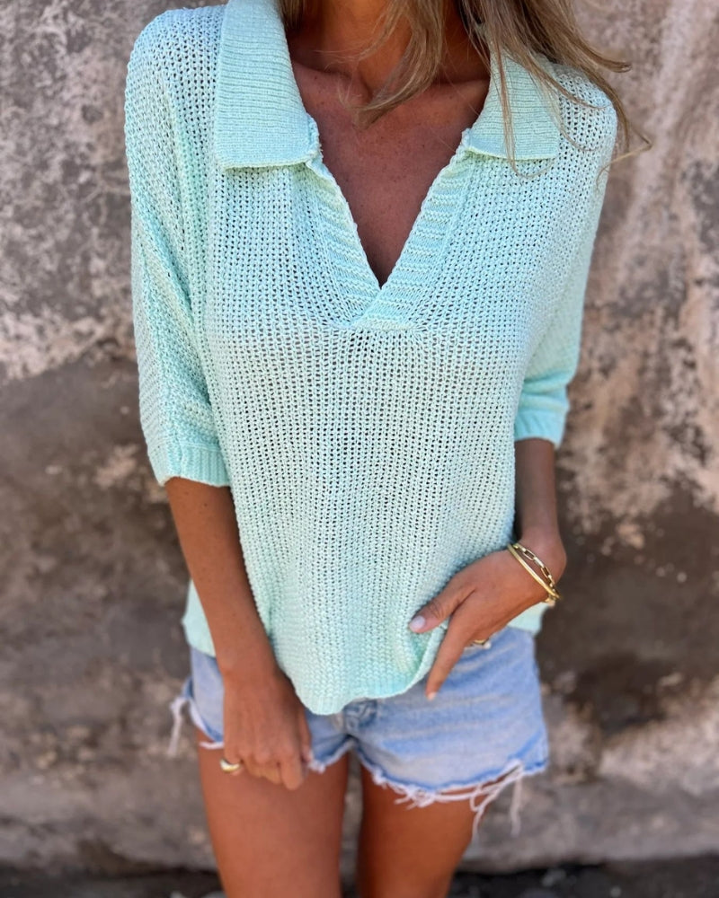 GARIELE - BOHO BREI TOP
