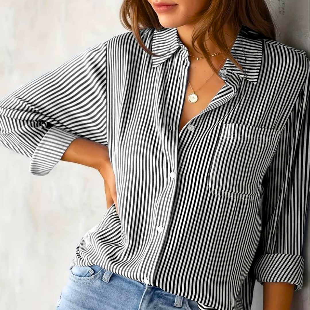 Casual gestreepte blouse voor dames
