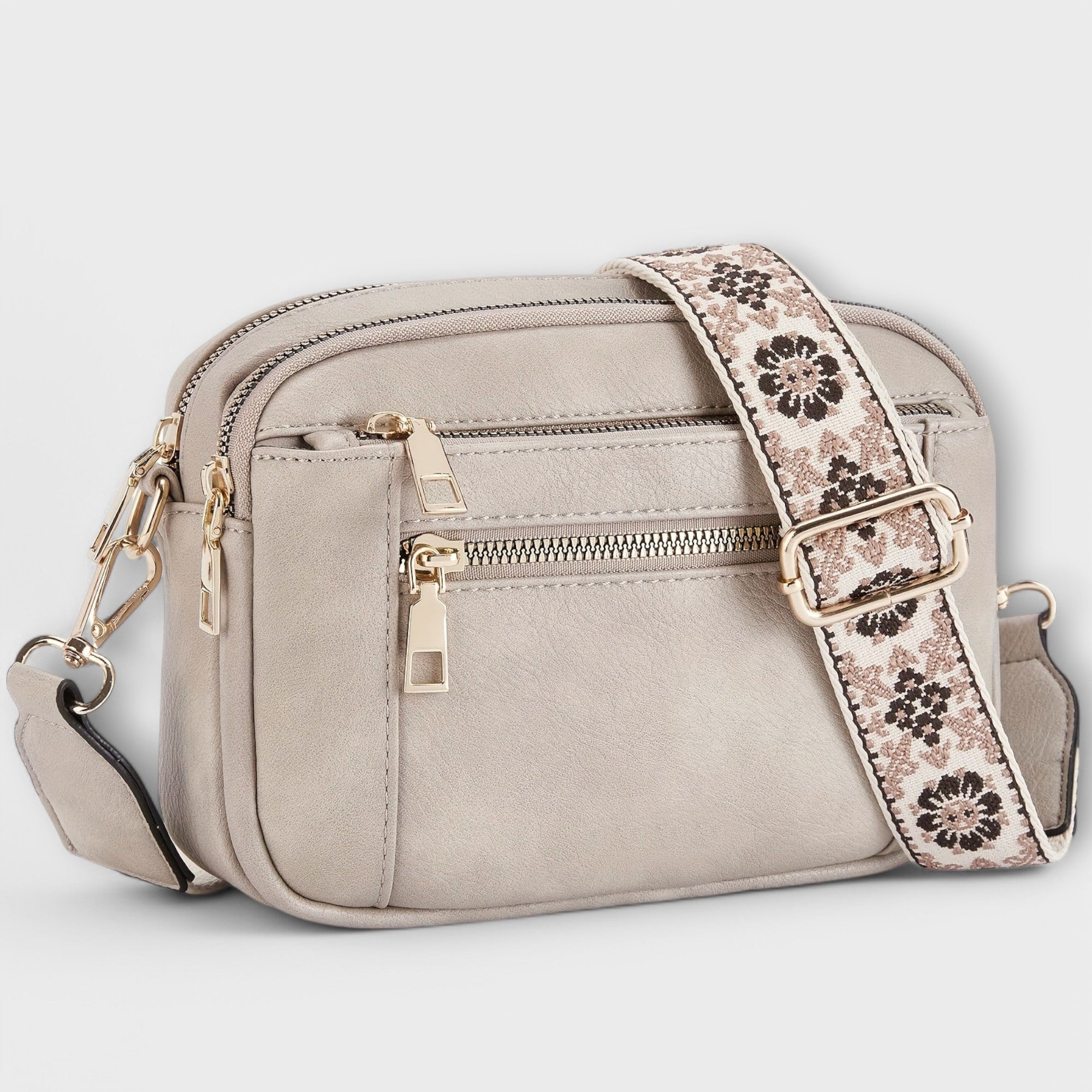 Lora. - Crossbody Tas van vegan leer