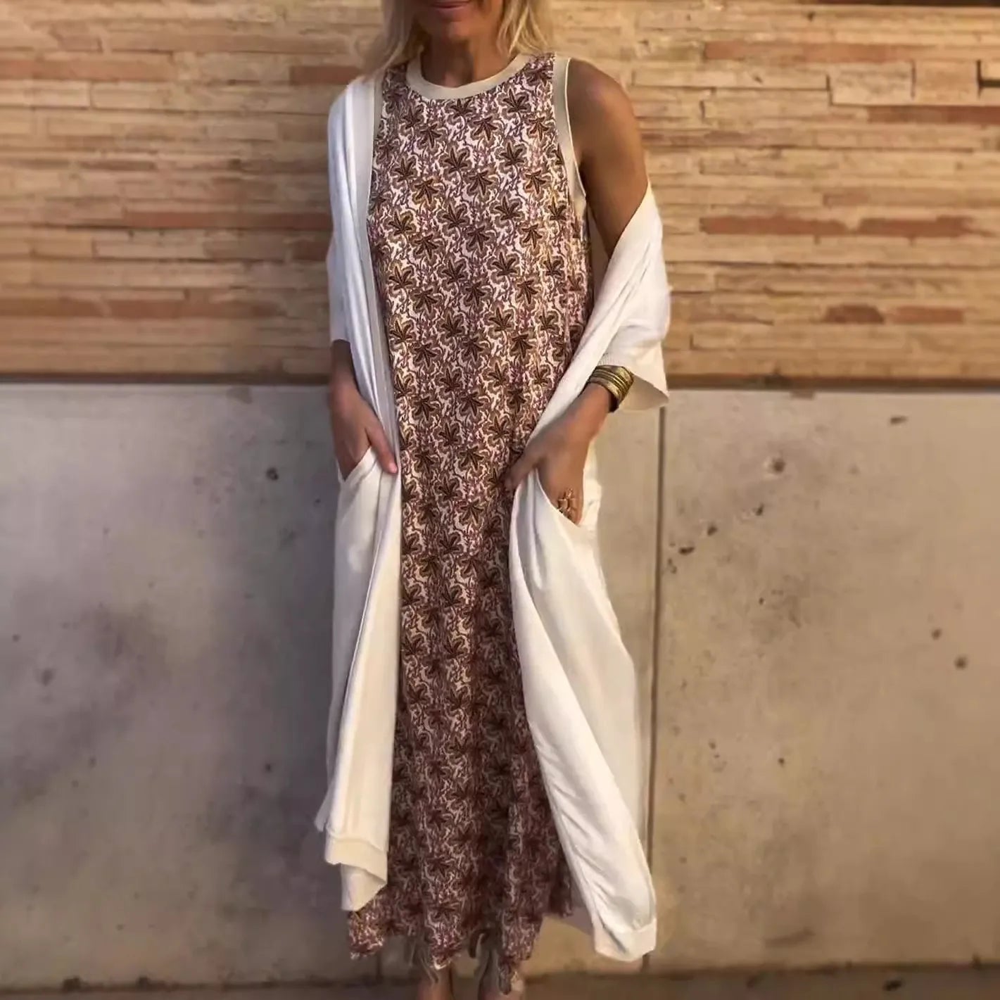 Eloria™ – Luxe Set met Gelaagd Design en Vloeiende Silhouetlijnen