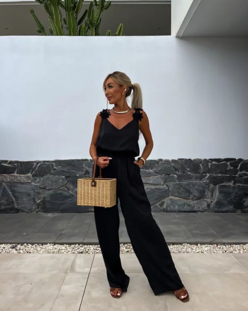 BARENI - BOHO SET MET BLOEMMOTIEVEN