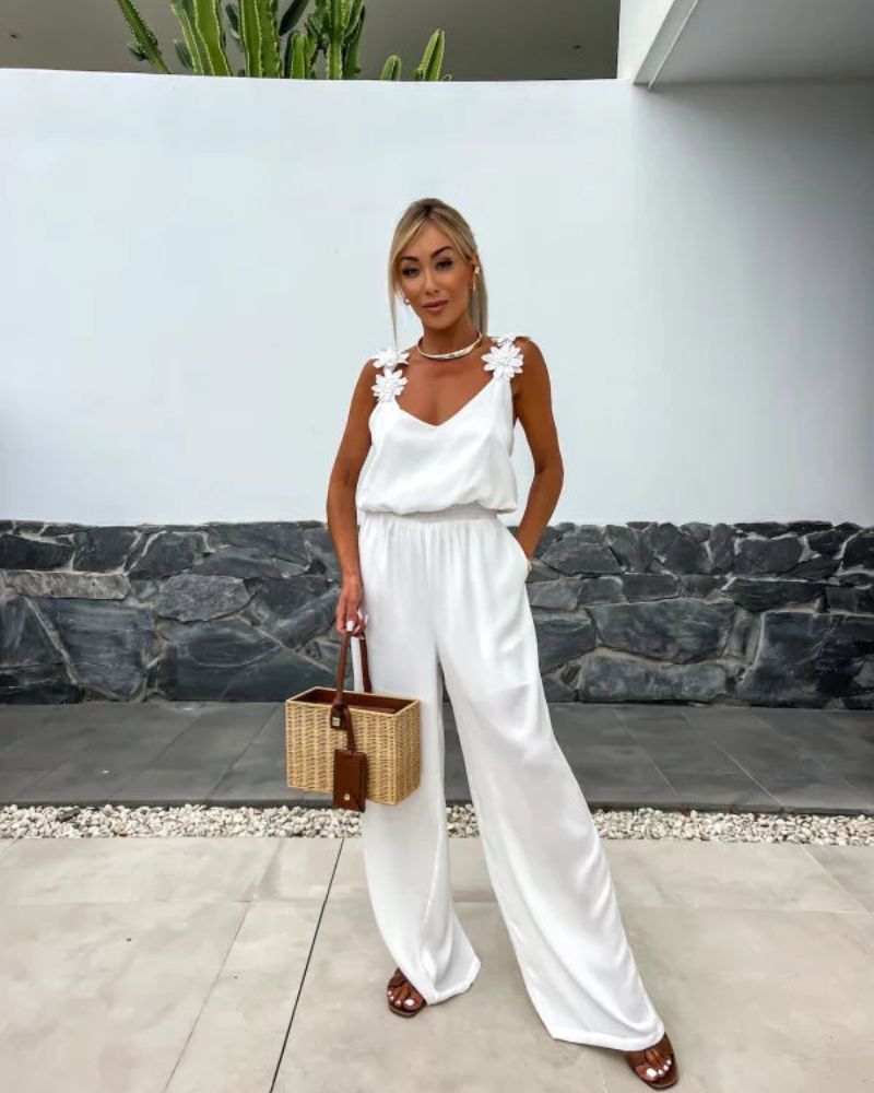 BARENI - BOHO SET MET BLOEMMOTIEVEN