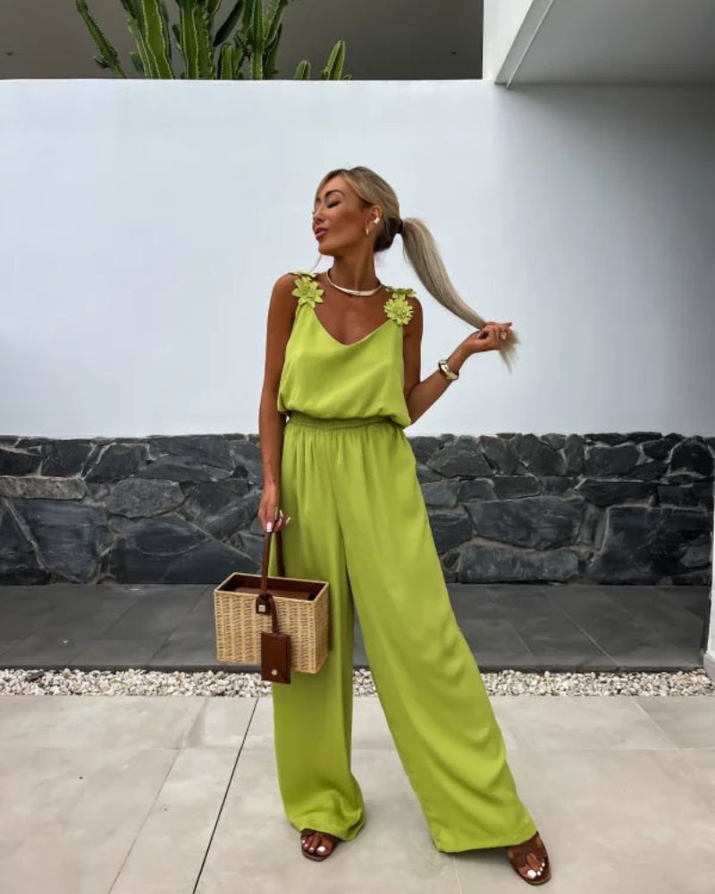 BARENI - BOHO SET MET BLOEMMOTIEVEN