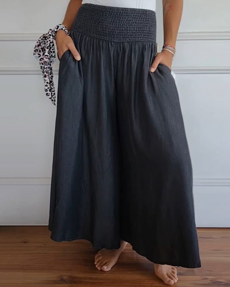 DANSA - COMFY BROEKEN MET ELASTISCHE TAILLE