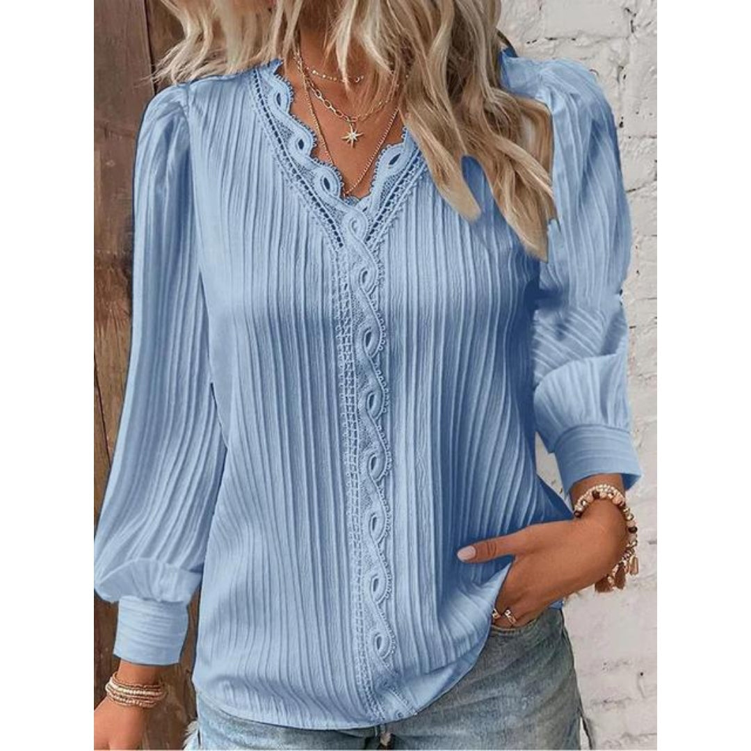 Camillia™ | Elegante Pintuck Blouse